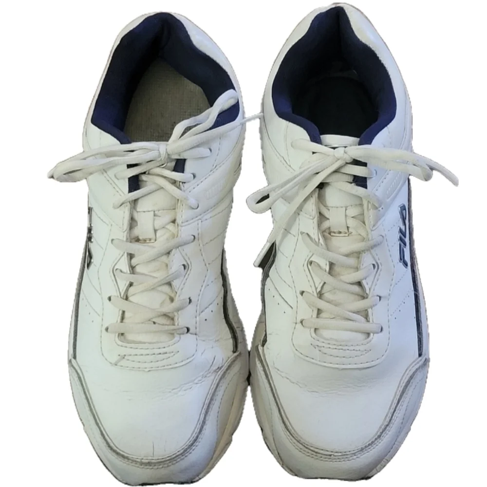 Fila Men's White Athletic Shoes Size 12
